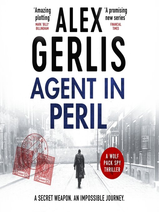 Title details for Agent in Peril by Alex Gerlis - Wait list